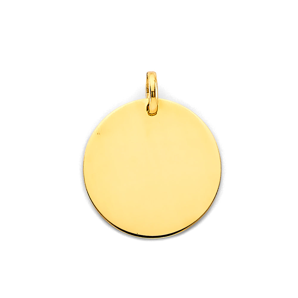 14K Yellow Gold Religious Pendant - PT3230
