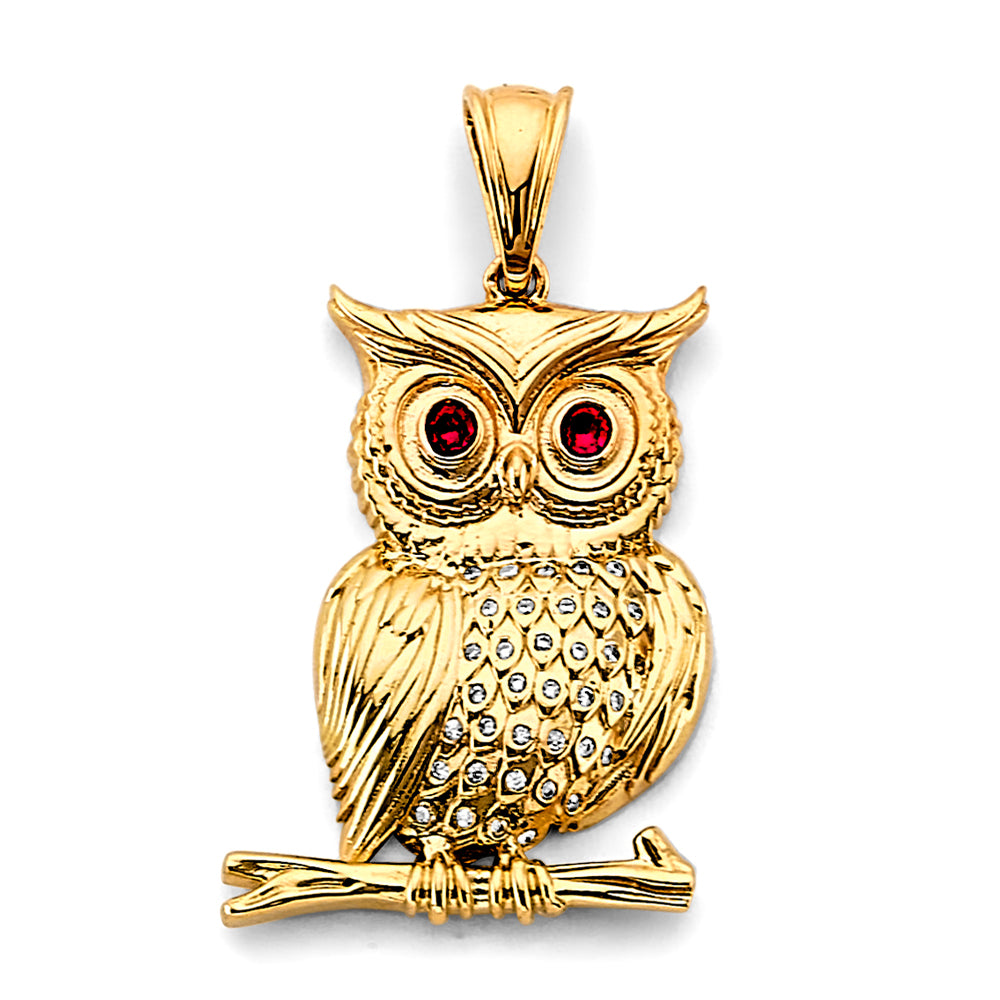 14K Yellow Gold Animal, Sea Life & Butterfly Pendant - PT3231