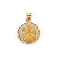 14K Yellow Gold Religious Pendant - PT3234