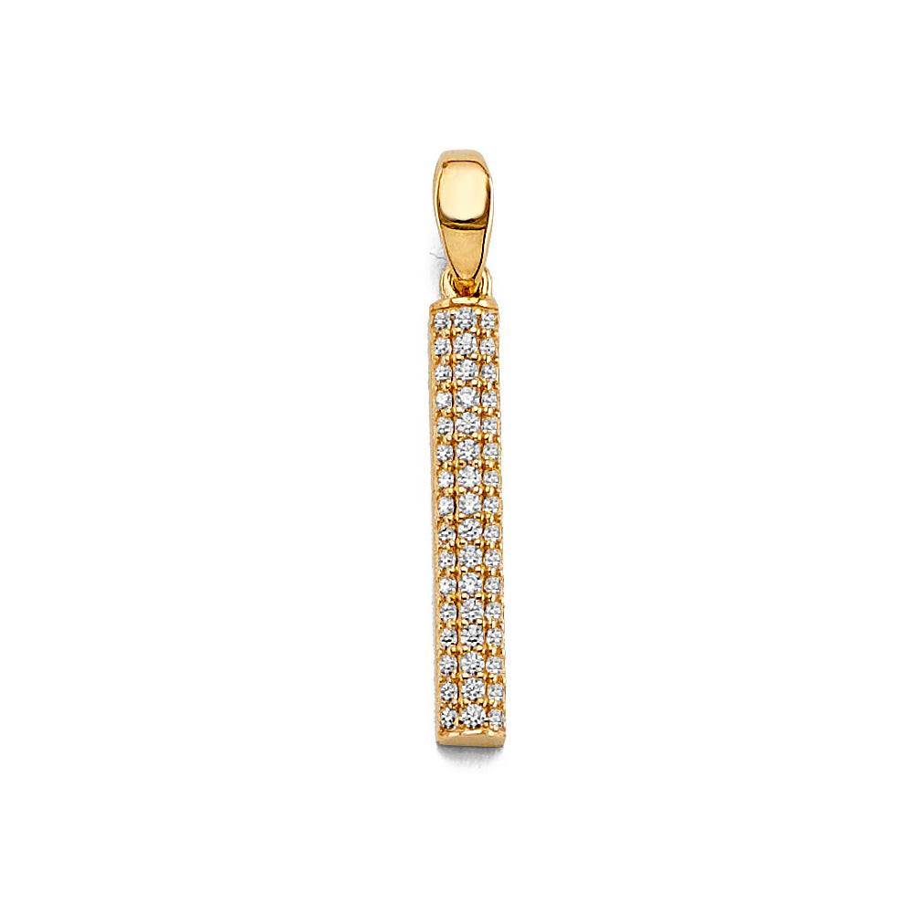 14K Yellow Gold Key, Music & Assorted Pendant - PT3256