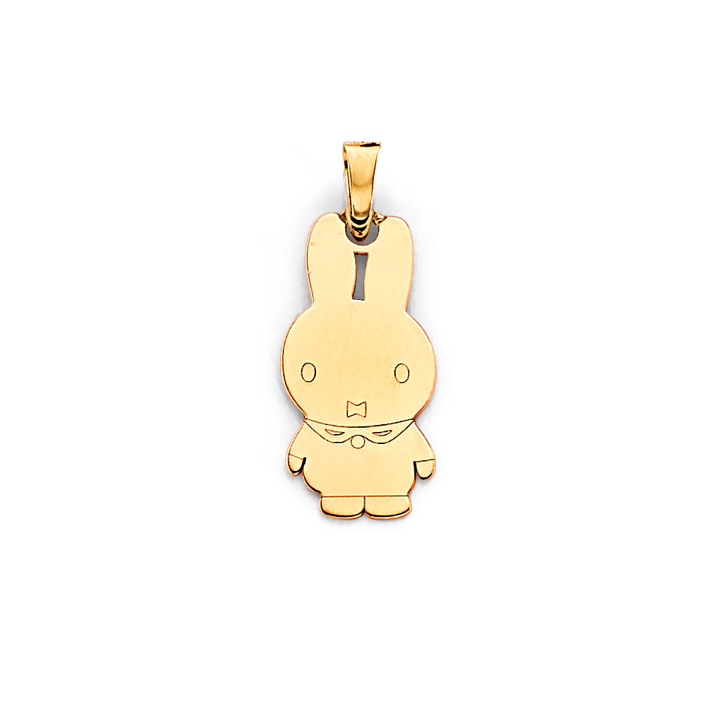 14K Yellow Gold Key, Music & Assorted Pendant - PT3257