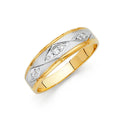 14K Yellow Gold CZ Trio Set - RG137