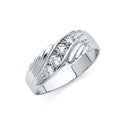 14K Yellow Gold CZ Trio Set - RG163