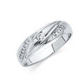 14K Yellow Gold CZ Trio Set - RG167