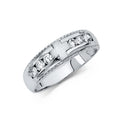 14K Yellow Gold CZ Trio Set - RG173