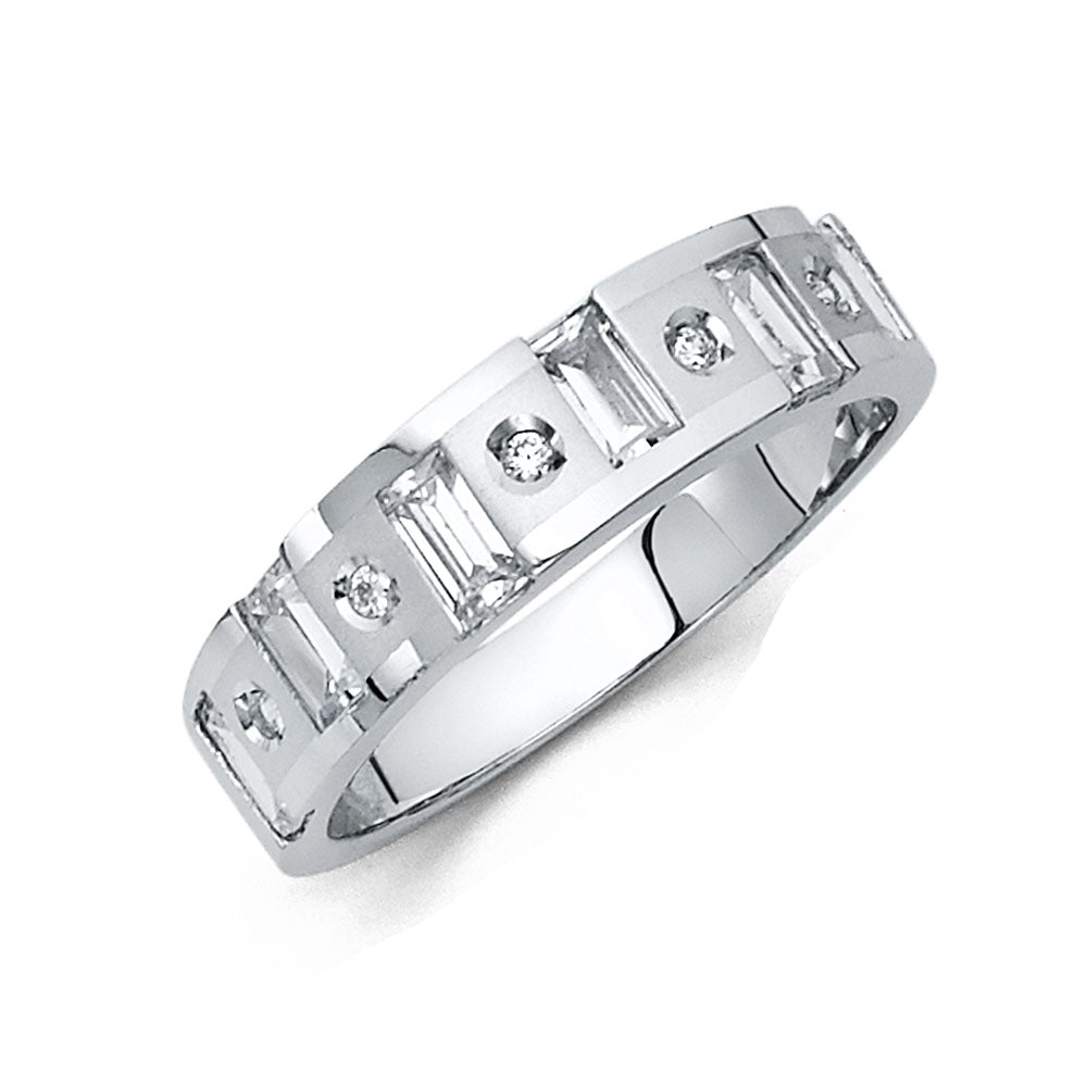 14K Yellow Gold CZ Trio Set - RG175