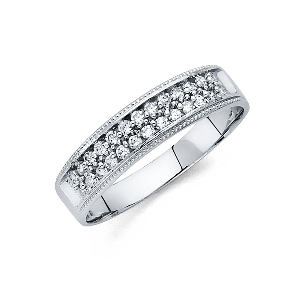 14K Yellow Gold CZ Trio Set - RG231