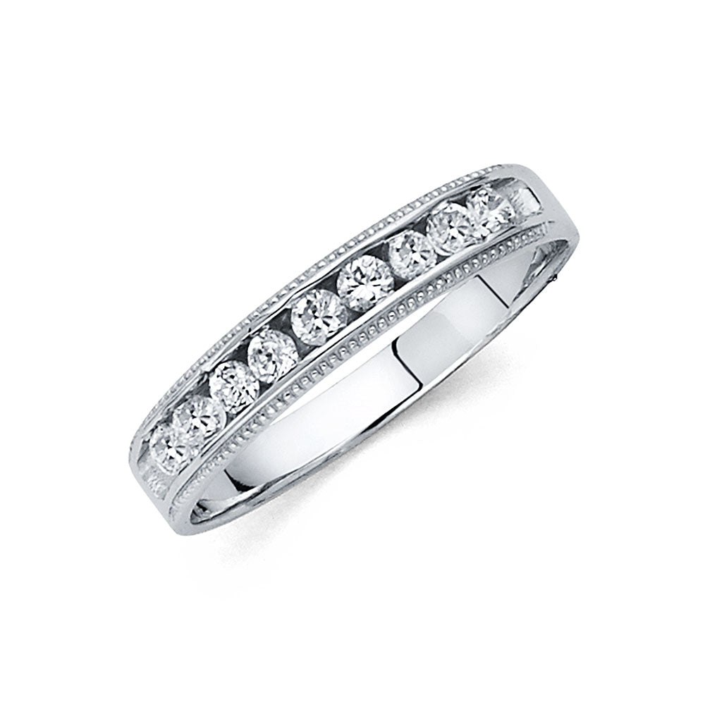 14K Yellow Gold CZ Trio Set - RG233