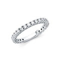14K Yellow Gold CZ Wedding & Eternity Band - RG285