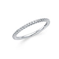 14K Yellow Gold CZ Wedding & Eternity Band - RG287
