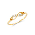 14K Yellow Gold Religious, 15 Años & Crown Ring - RG322