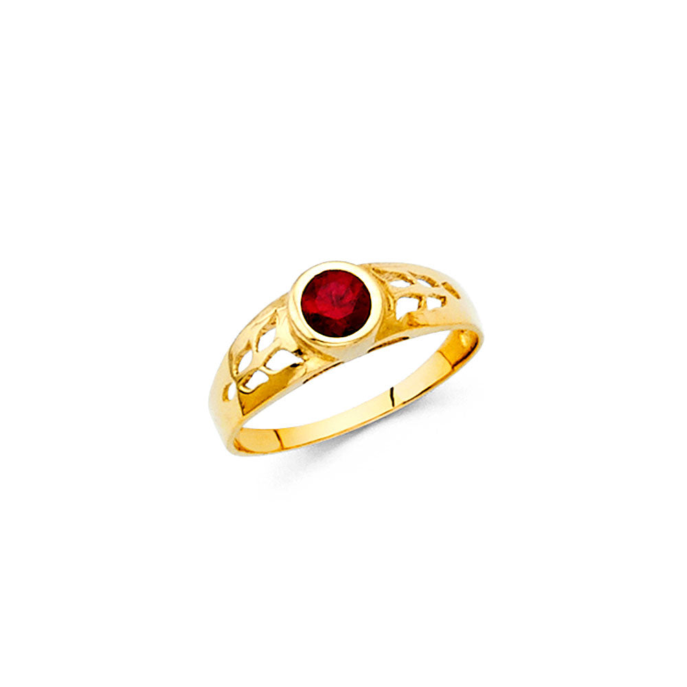 14K Yellow Gold Baby & Junior Ring - RG470