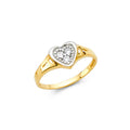 14K Yellow Gold Baby & Junior Ring - RG478