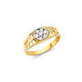14K Yellow Gold Baby & Junior Ring - RG479