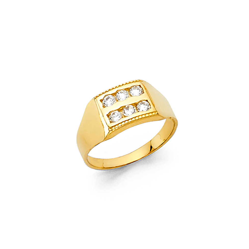 14K Yellow Gold Baby & Junior Ring - RG485