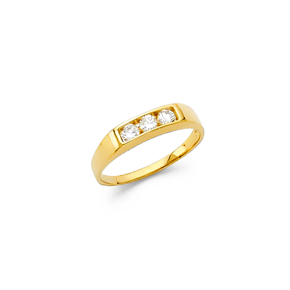 14K Yellow Gold Baby & Junior Ring - RG486