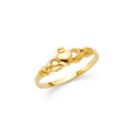 14K Yellow Gold Baby & Junior Ring - RG491