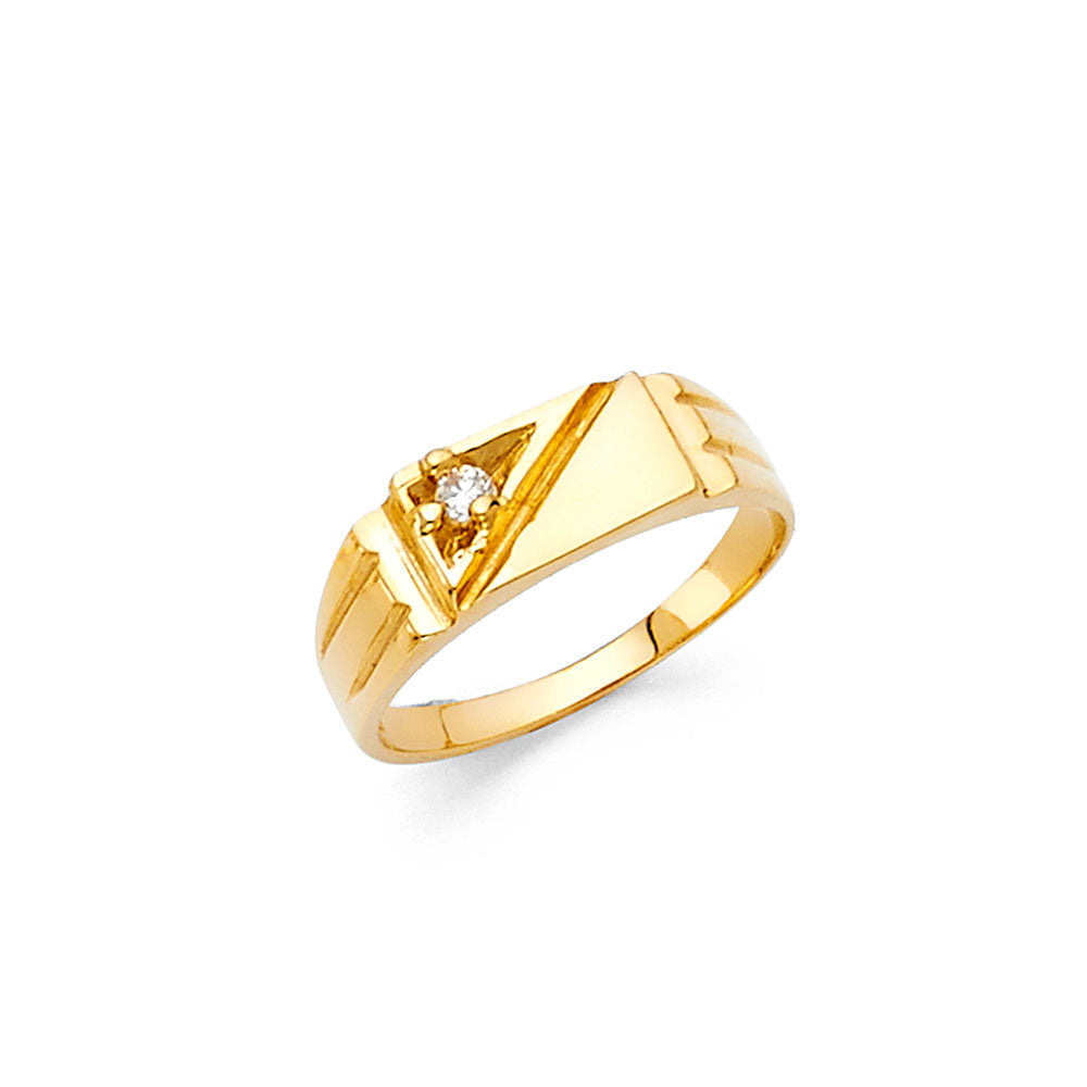 14K Yellow Gold Baby & Junior Ring - RG498