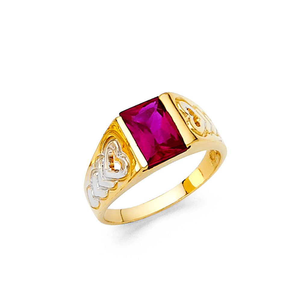 14K Yellow Gold Baby & Junior Ring - RG500