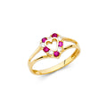 14K Yellow Gold Baby & Junior Ring - RG502