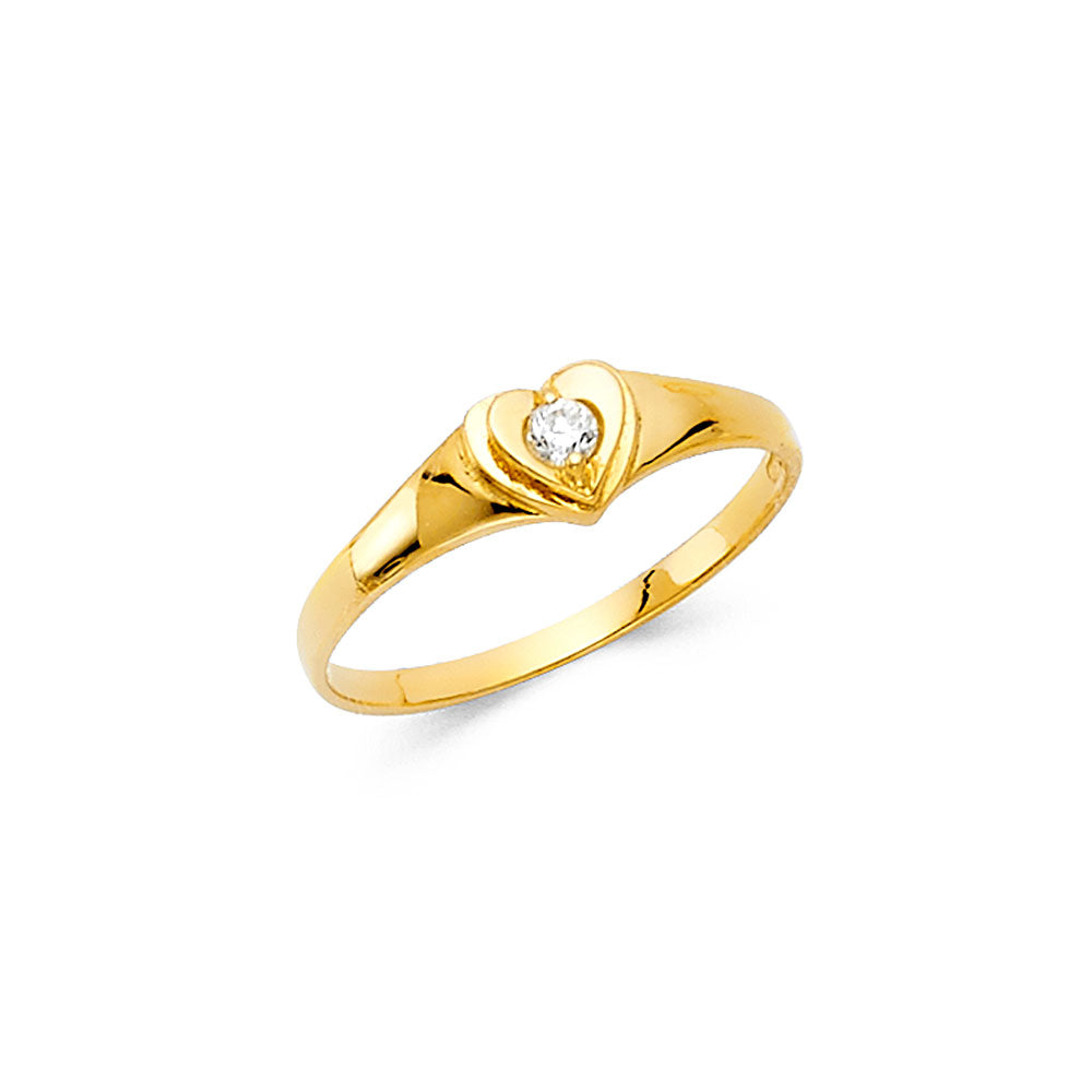 14K Yellow Gold Baby & Junior Ring - RG507