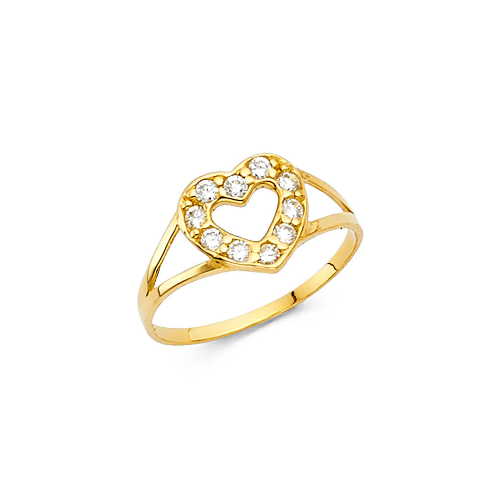 14K Yellow Gold Baby & Junior Ring - RG518