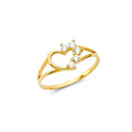14K Yellow Gold Baby & Junior Ring - RG520