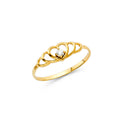 14K Yellow Gold Baby & Junior Ring - RG526