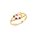 14K Yellow Gold Baby & Junior Ring - RG528