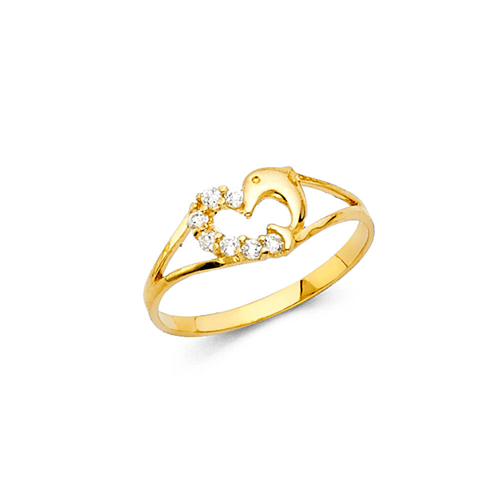 14K Yellow Gold Baby & Junior Ring - RG529