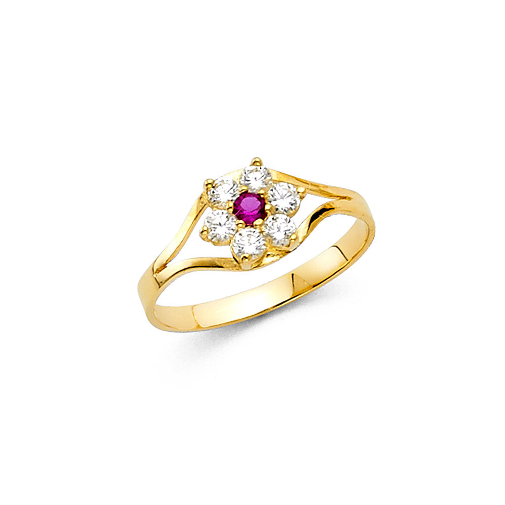14K Yellow Gold Baby & Junior Ring - RG534