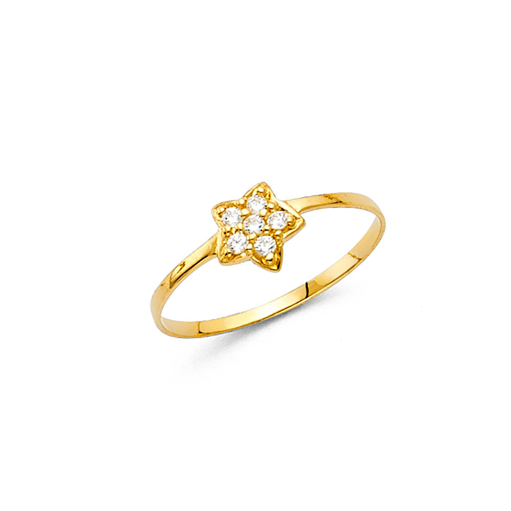 14K Yellow Gold Baby & Junior Ring - RG538