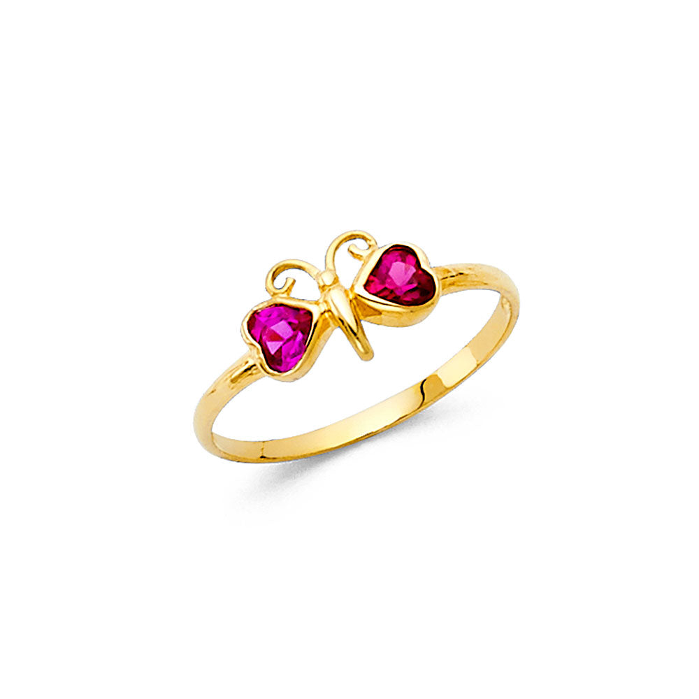 14K Yellow Gold Baby & Junior Ring - RG542