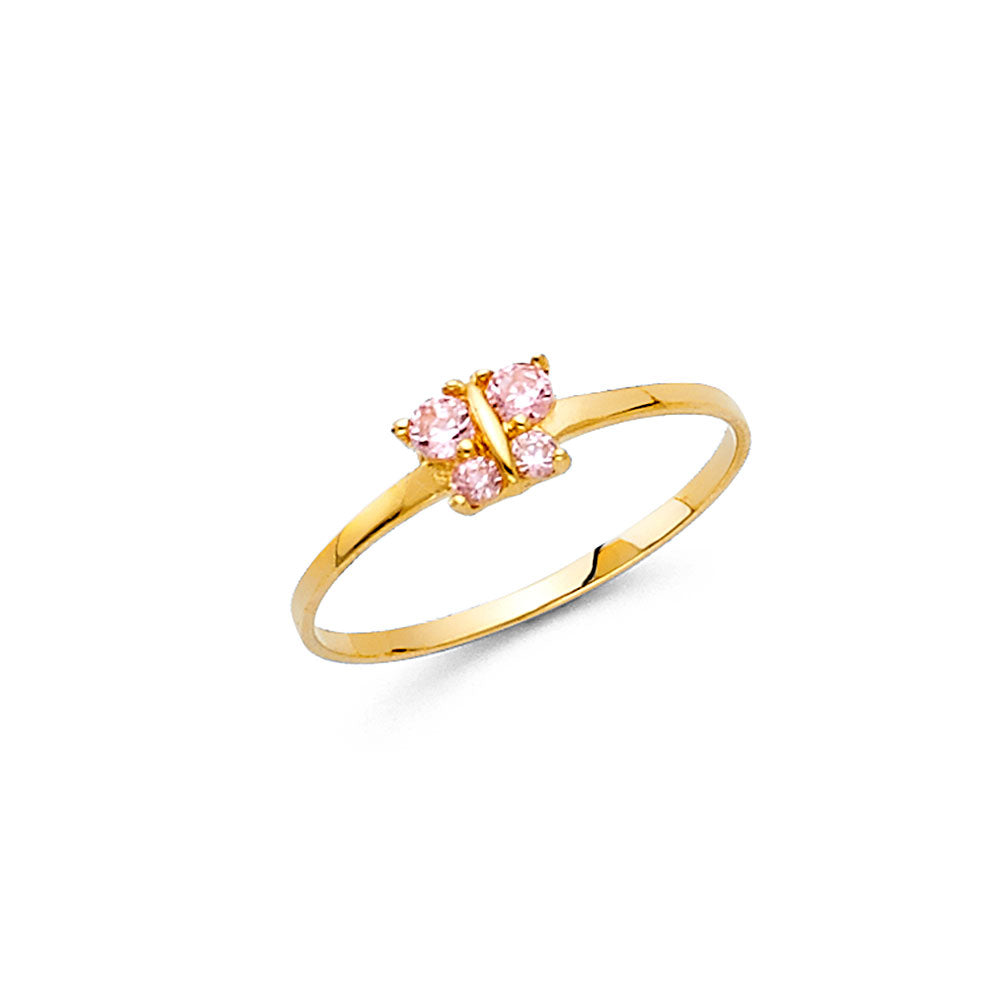 14K Yellow Gold Baby & Junior Ring - RG543