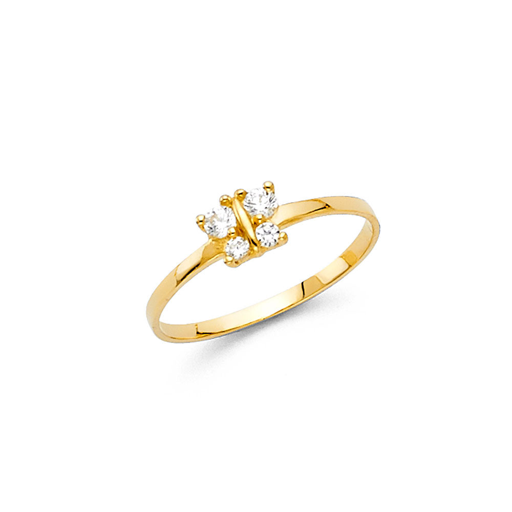 14K Yellow Gold Baby & Junior Ring - RG544