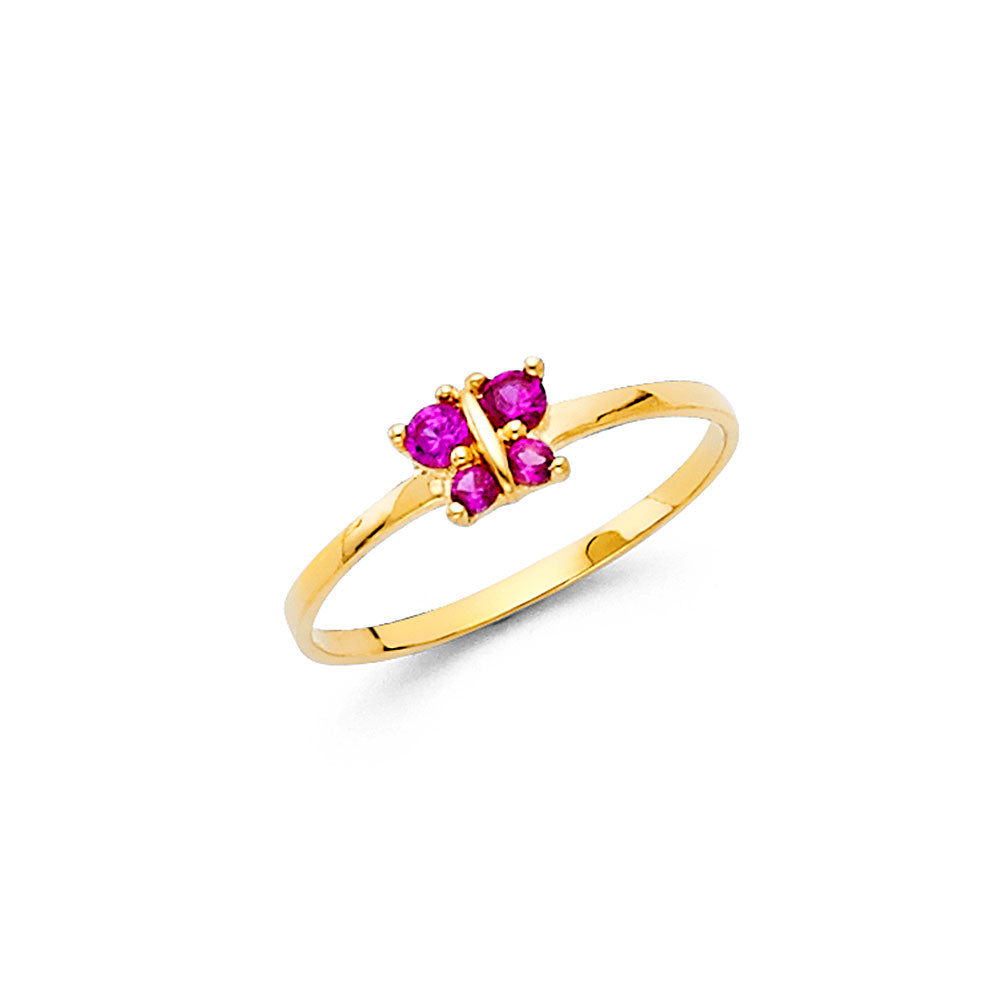 14K Yellow Gold Baby & Junior Ring - RG545