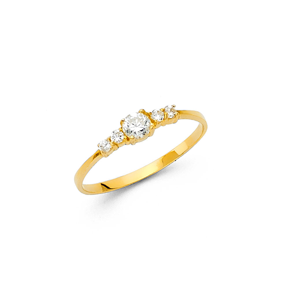 14K Yellow Gold Baby & Junior Ring - RG565