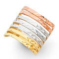 14K Yellow Gold Fancy Assorted & 7 Day Ring - RG567