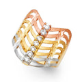 14K Yellow Gold Fancy Assorted & 7 Day Ring - RG573