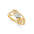 14K Yellow Gold Fancy Assorted & 7 Day Ring - RG595