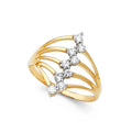 14K Yellow Gold Fancy Assorted & 7 Day Ring - RG600