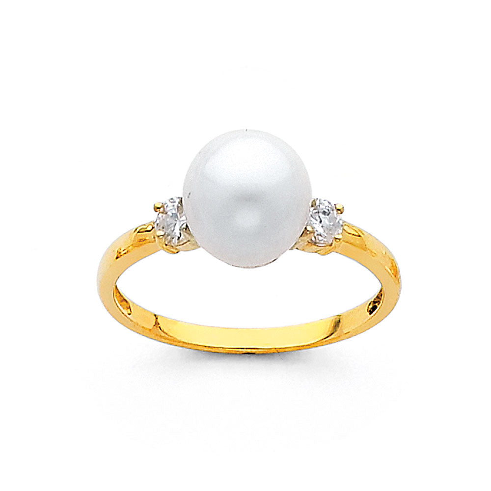 14K Yellow Gold Half Set - RG696