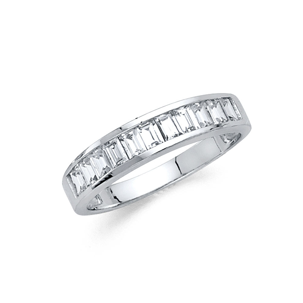 14K Yellow Gold CZ Bridal Set - RG787