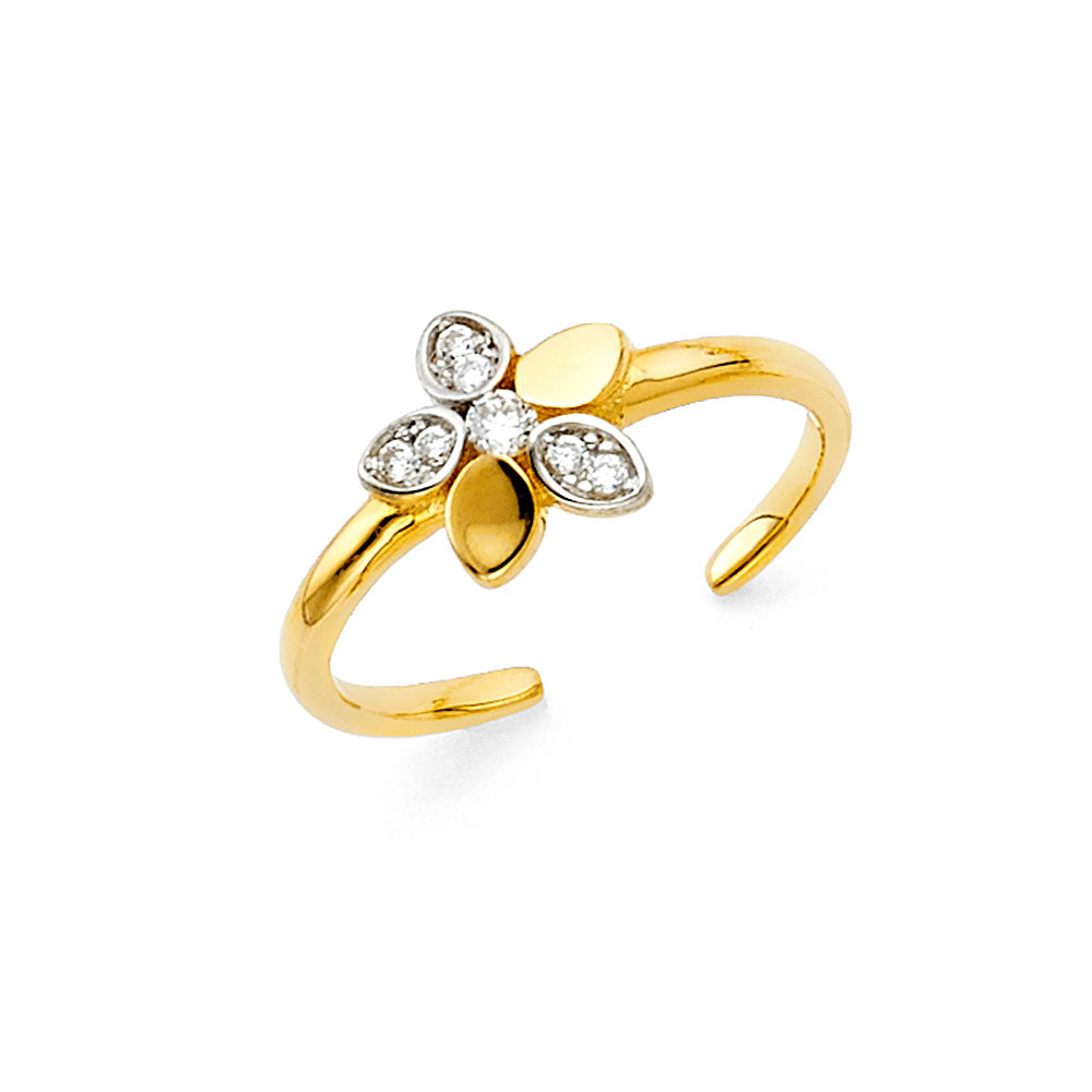 14K Yellow Gold Toe Ring - RG891