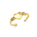 14K Yellow Gold Toe Ring - RG892