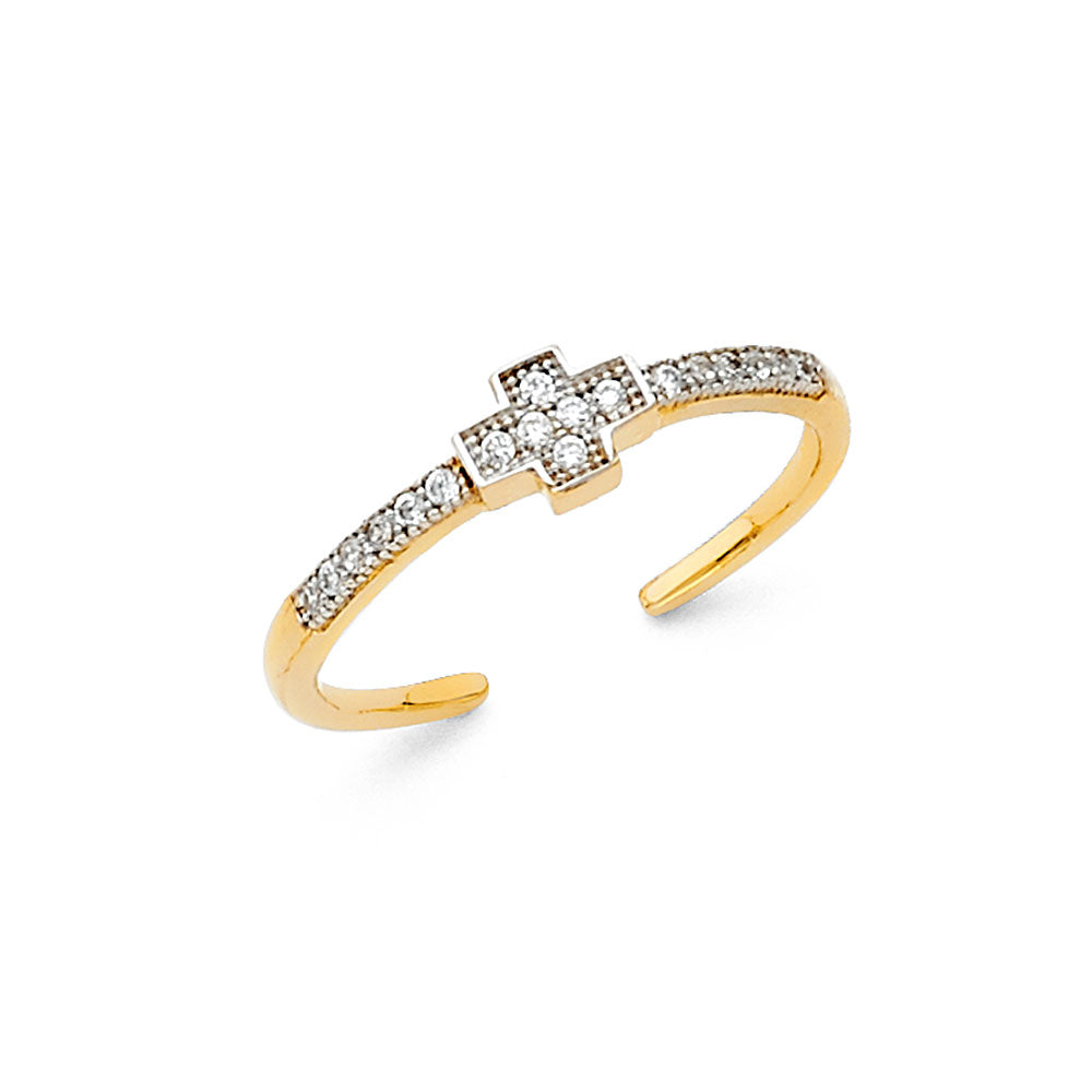 14K Yellow Gold Toe Ring - RG893