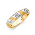 14K Yellow Gold CZ Trio Set - RG957