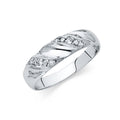 14K Yellow Gold CZ Trio Set - RG972