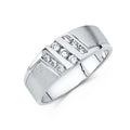 14K Yellow Gold CZ Trio Set - RG975