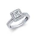 14K Yellow Gold CZ Bridal Set - RG1134 - Image 1135